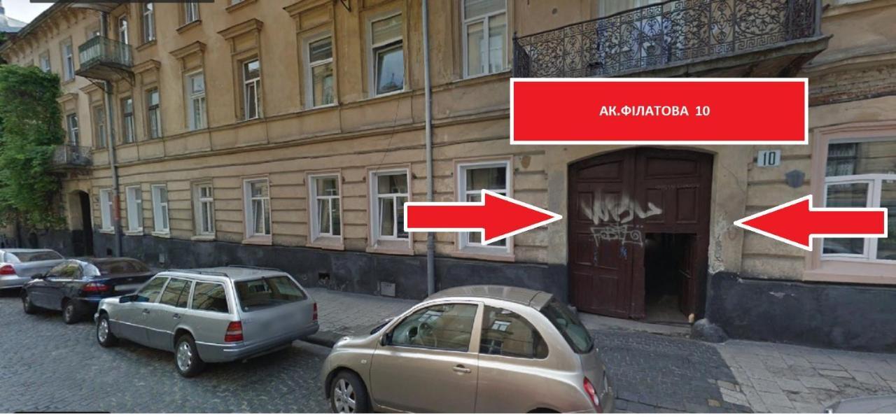 Apartment On Filatova 10/1 Lviv Dış mekan fotoğraf